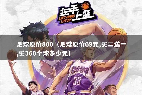 足球原价800（足球原价69元,买二送一,买360个球多少元）