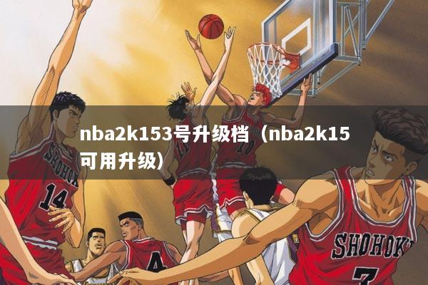 nba2k153号升级档（nba2k15可用升级）