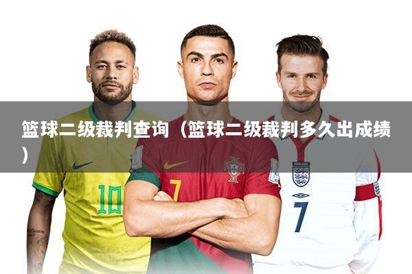 篮球二级裁判查询（篮球二级裁判多久出成绩）